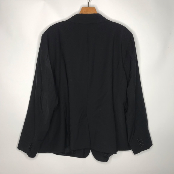 Talbots | NWT Classic 3 Button Black Career Blazer - Picture 5 of 6